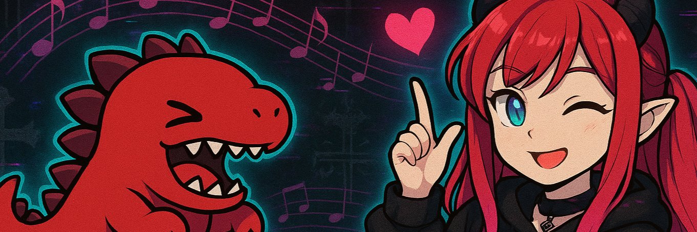 RedRubyDino banner