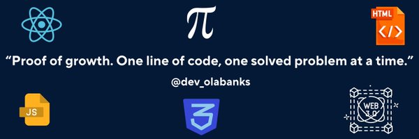 dev_olabanks Profile Banner