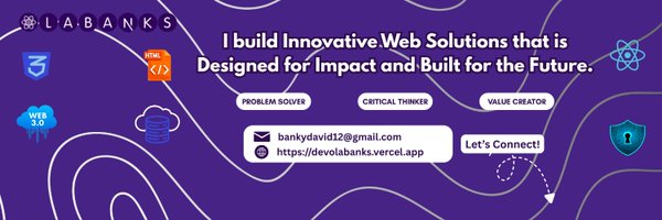 dev_olabanks Profile Banner