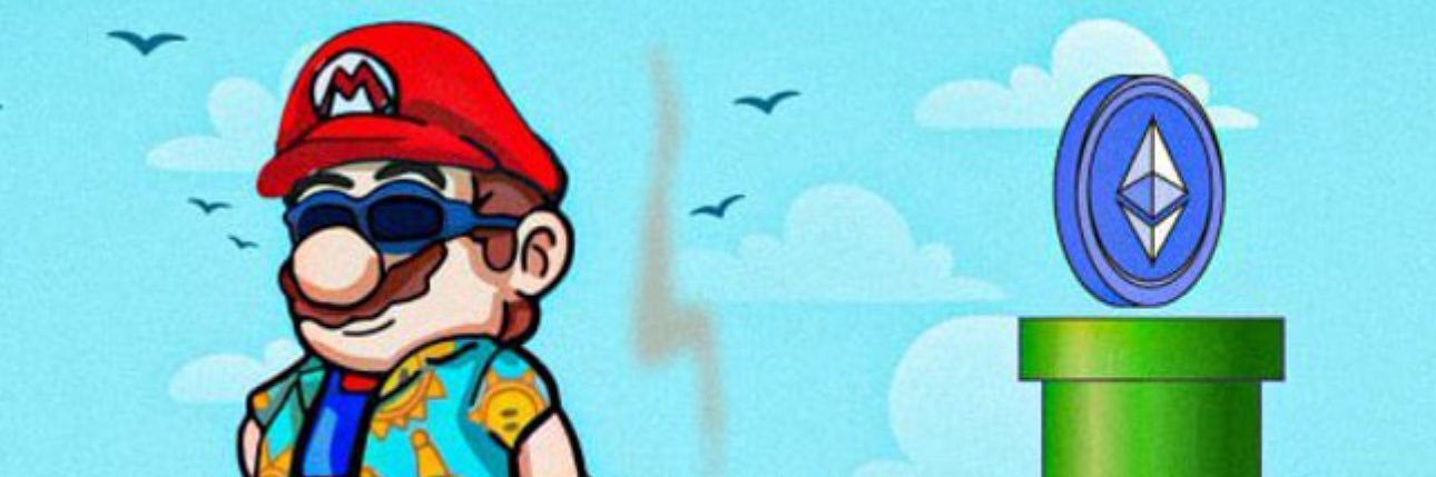 Token Mario banner