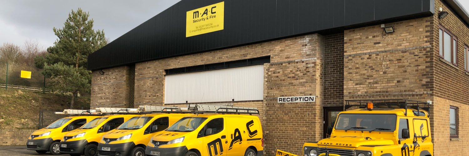MAC Security & Fire banner