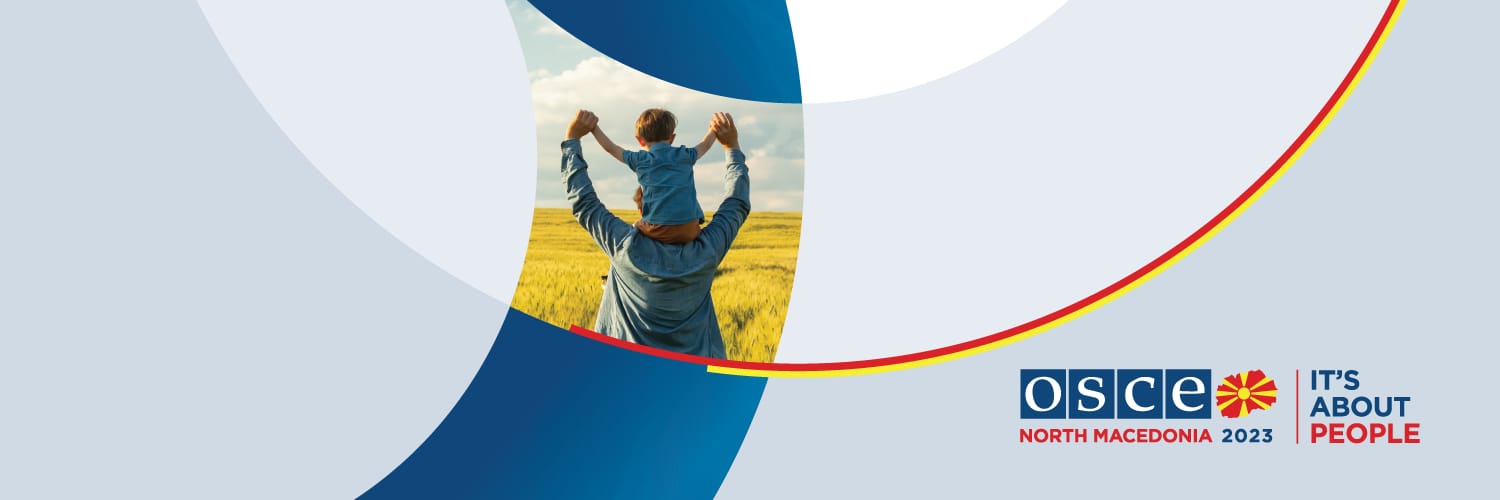 North Macedonia - OSCE23 banner