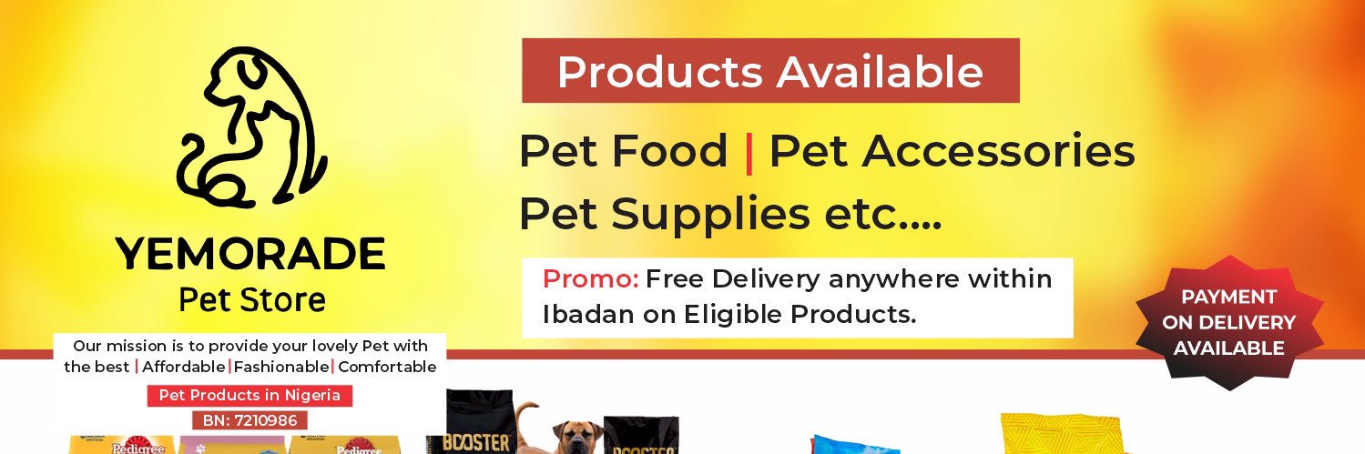 Yemorade Pet Store | Ibadan Pet Shop banner