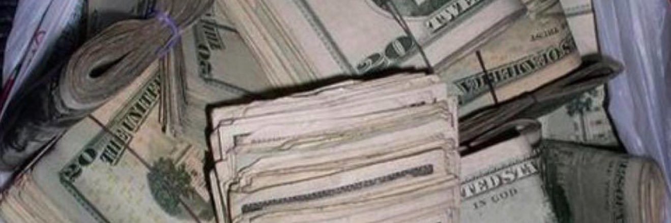 K$ banner