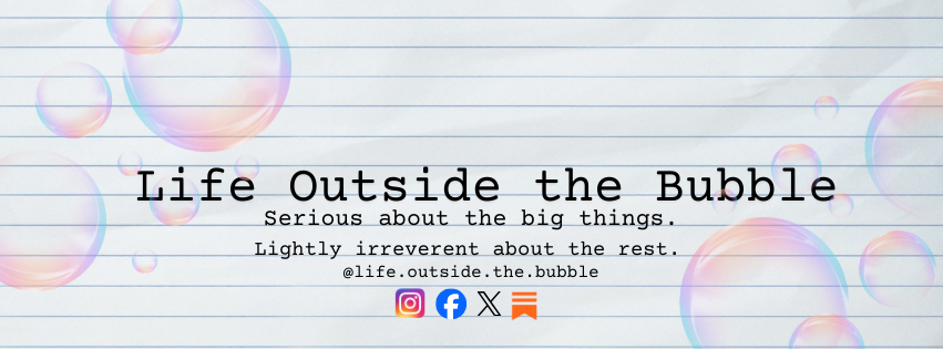 Life Outside the Bubble banner