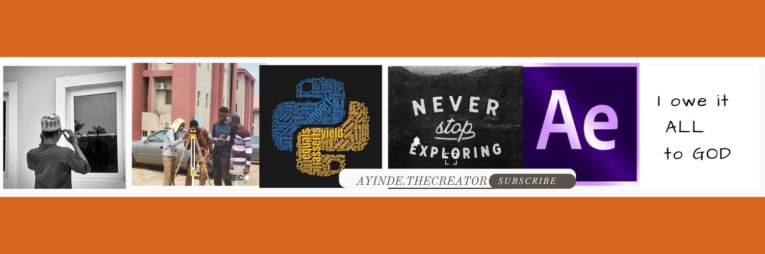 Ayinde.thecreator banner
