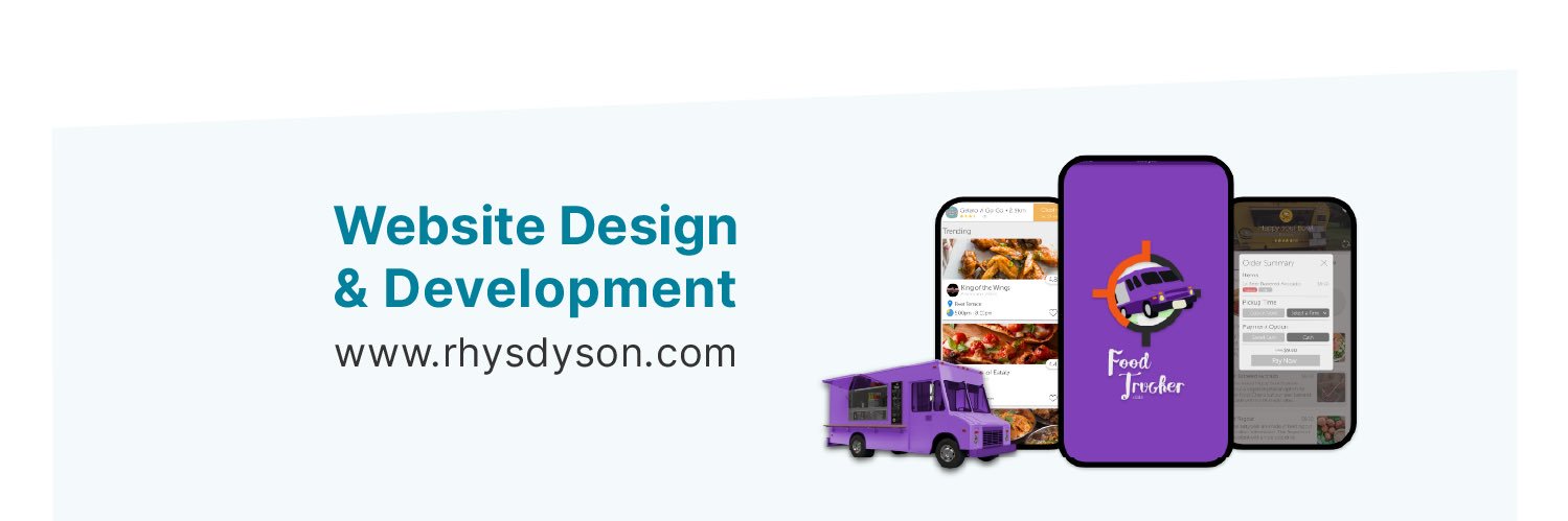 Rhys Dyson | Web Designer banner