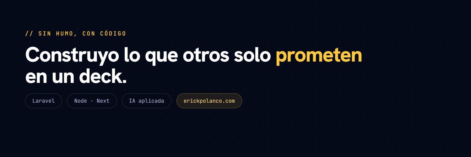 ErickPolancoDev's profile banner image