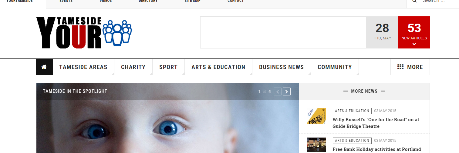 Your Tameside banner