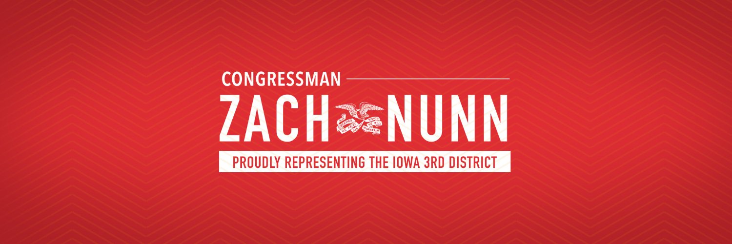 Congressman Zach Nunn's banner