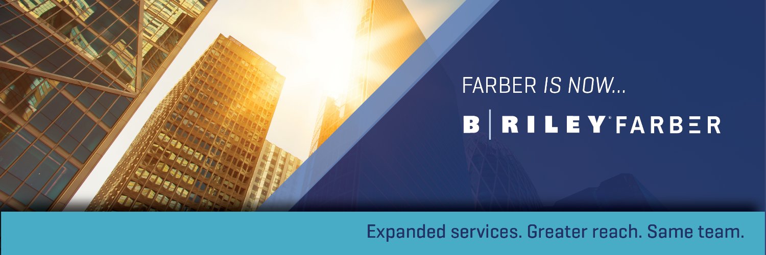 B. Riley Farber banner