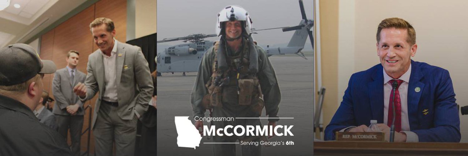 Congressman Rich McCormick, MBA MD Profile Banner