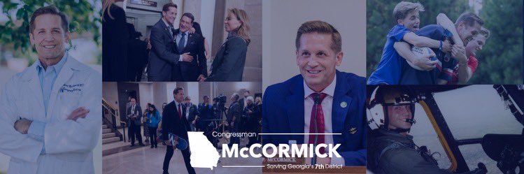 Congressman Rich McCormick, MBA MD banner