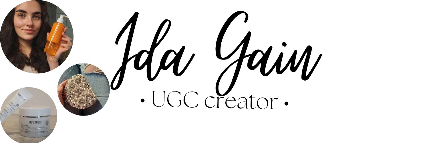 Ida Gain • UGC creator banner