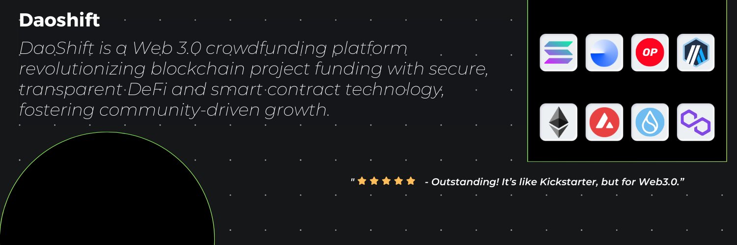 daoshift's profile banner image