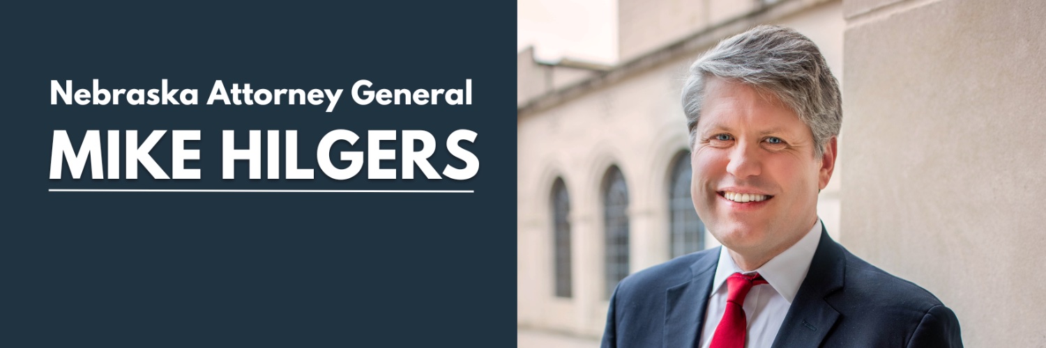 Nebraska Attorney General Mike Hilgers banner