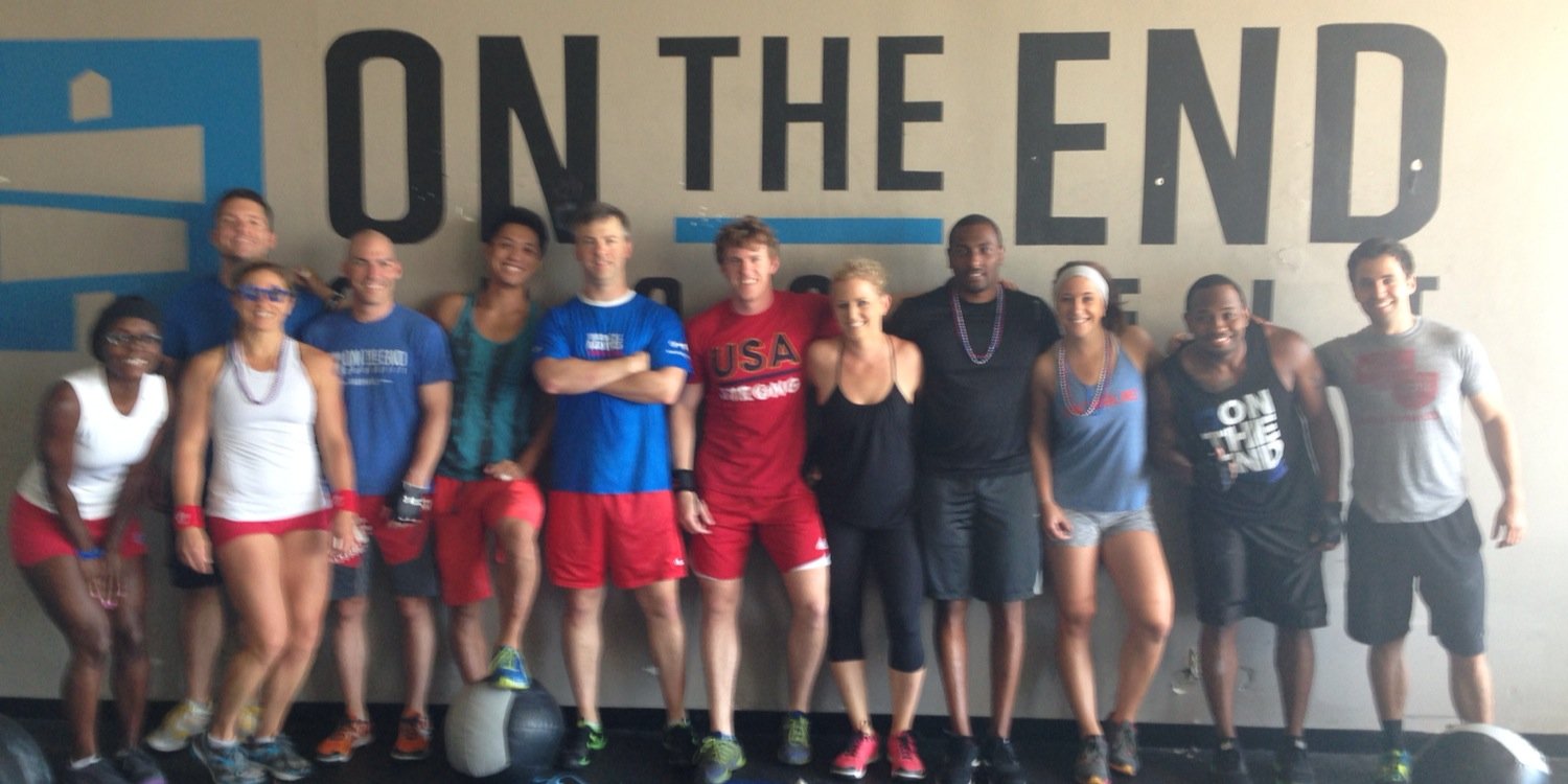 On The End CrossFit banner