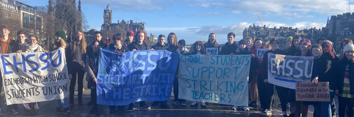 Edinburgh High School Students Union banner