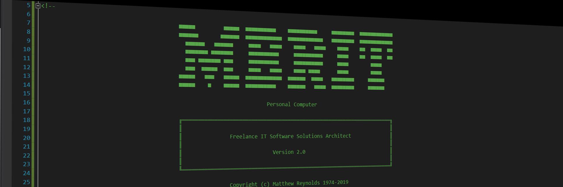 Matthew Reynolds banner