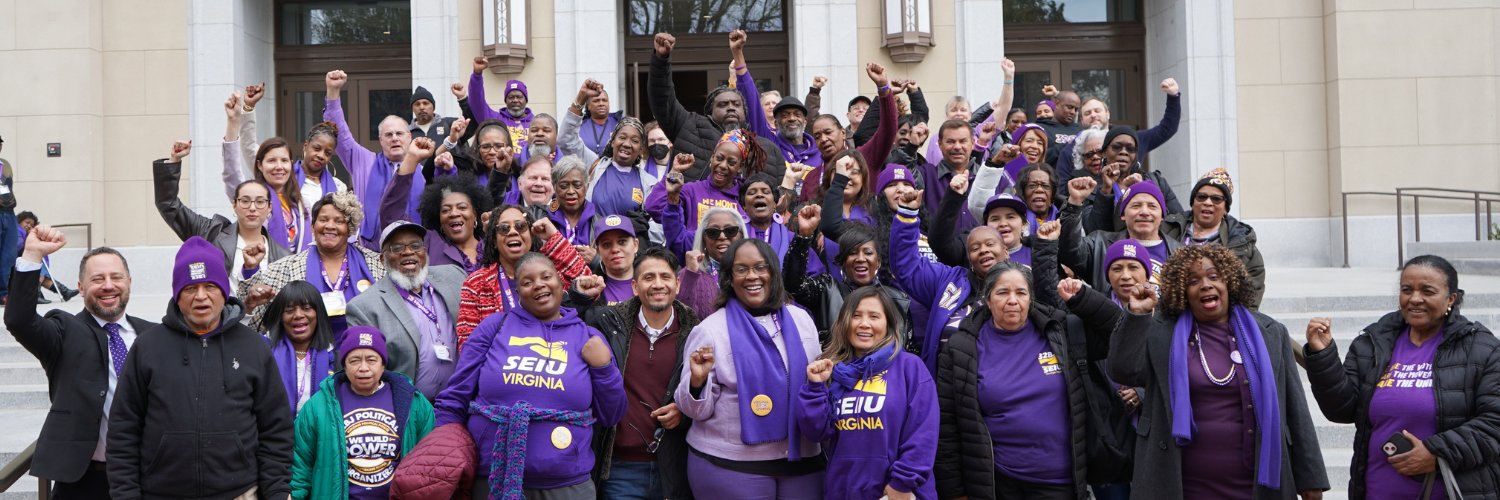 SEIU Virginia State Council's banner