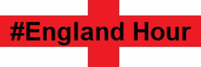 #EnglandHour banner