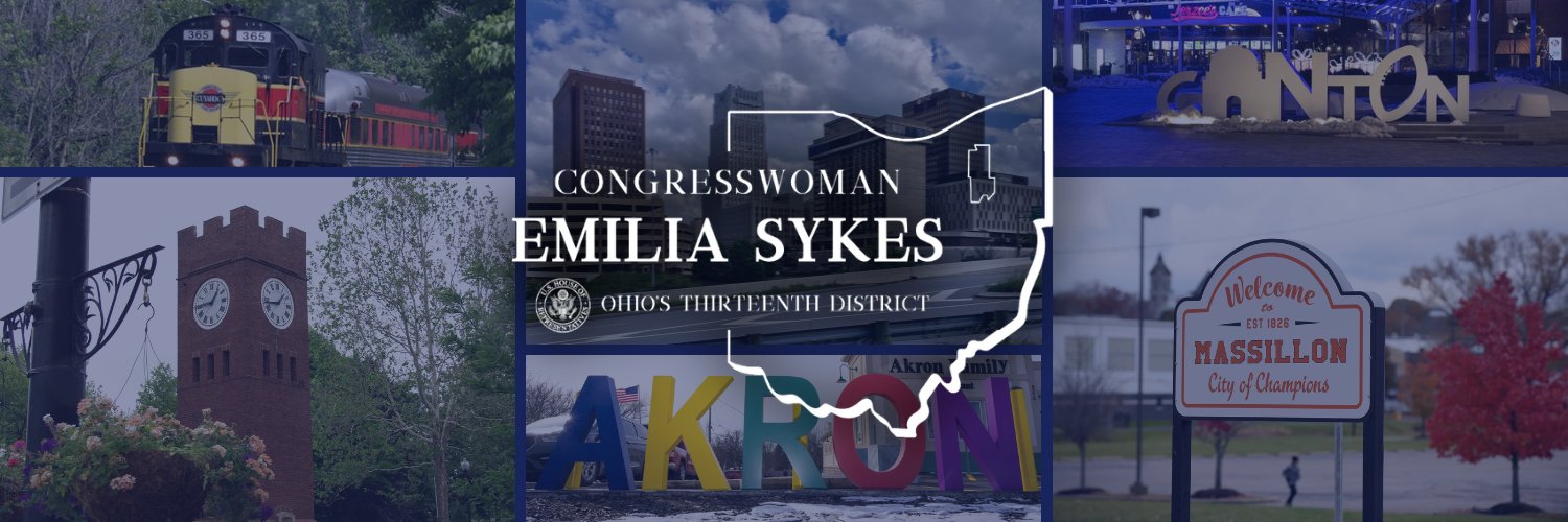 Rep. Emilia Strong Sykes Profile Banner