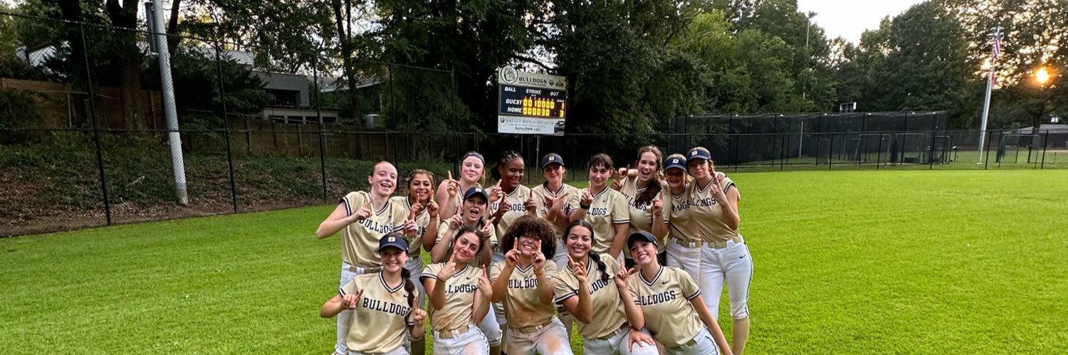 Decatur High School Softball's banner