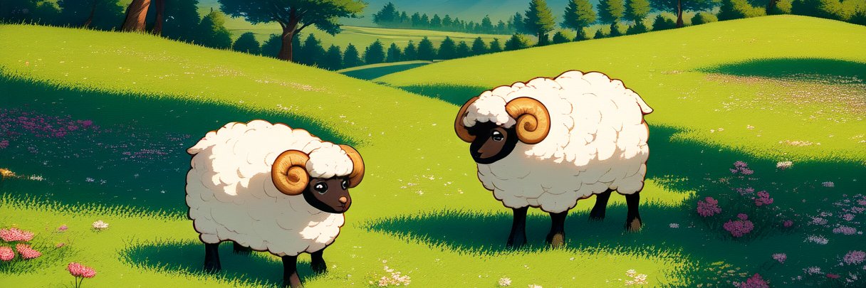 羊＠AIイラスト banner