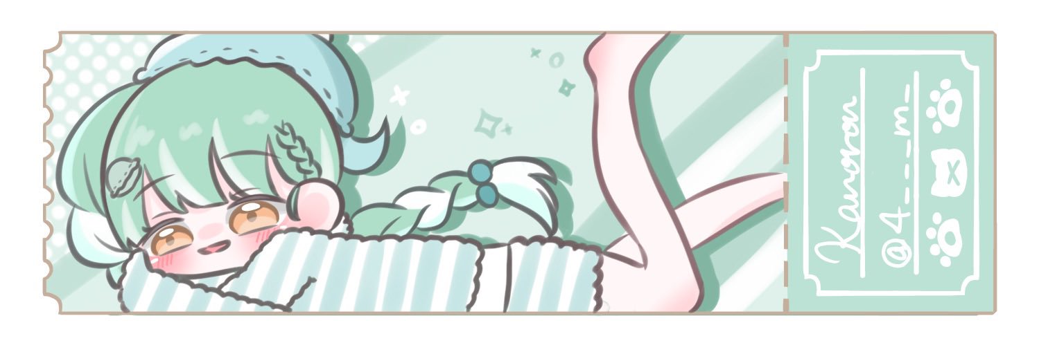 Kanoron┊ お気軽にご依頼お待ちしております🕊️ banner