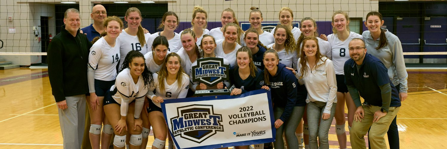 Hillsdale College Volleyball banner