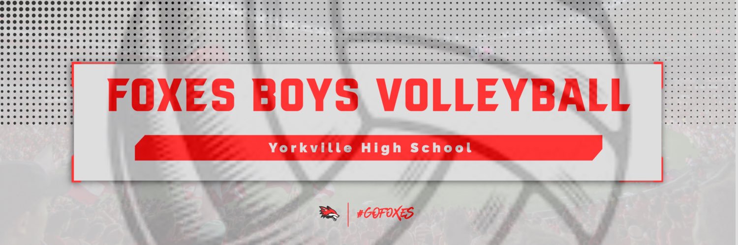 Yorkville Boys Volleyball banner