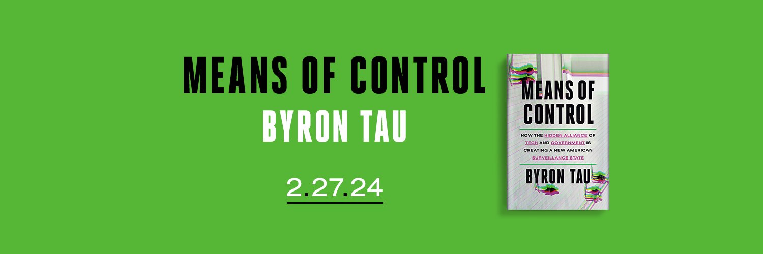 Byron Tau's banner
