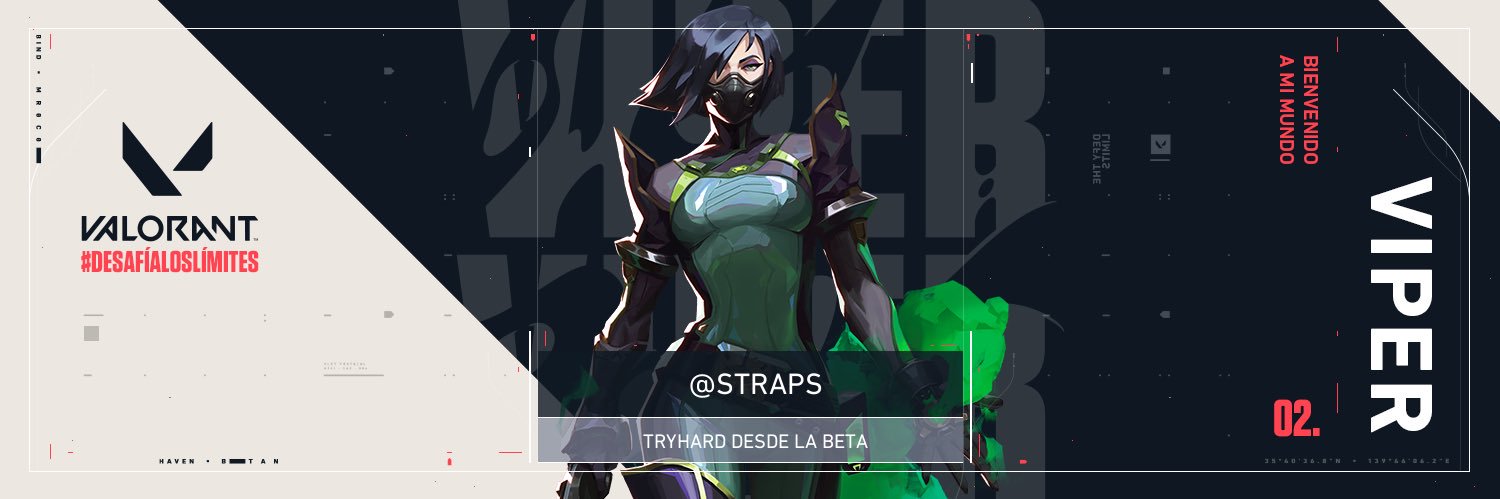 Twitter banner for @StrapS