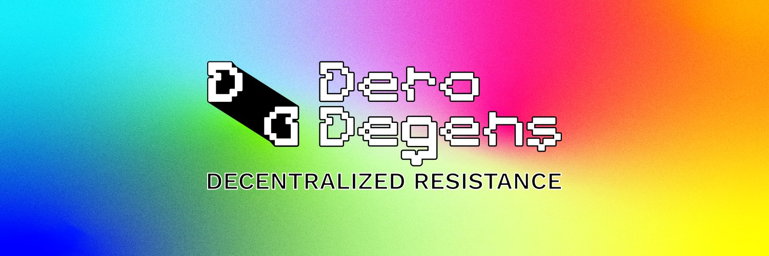 DeroDegens's profile banner image