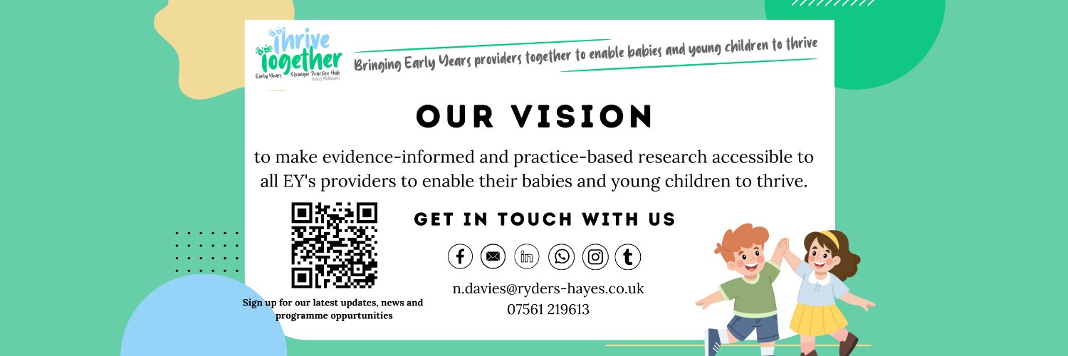 Thrive Together Stronger Practice Hub West Midland banner