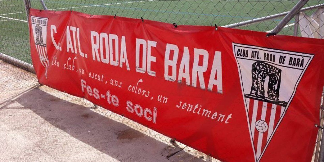 C. Atl. Roda de Barà banner