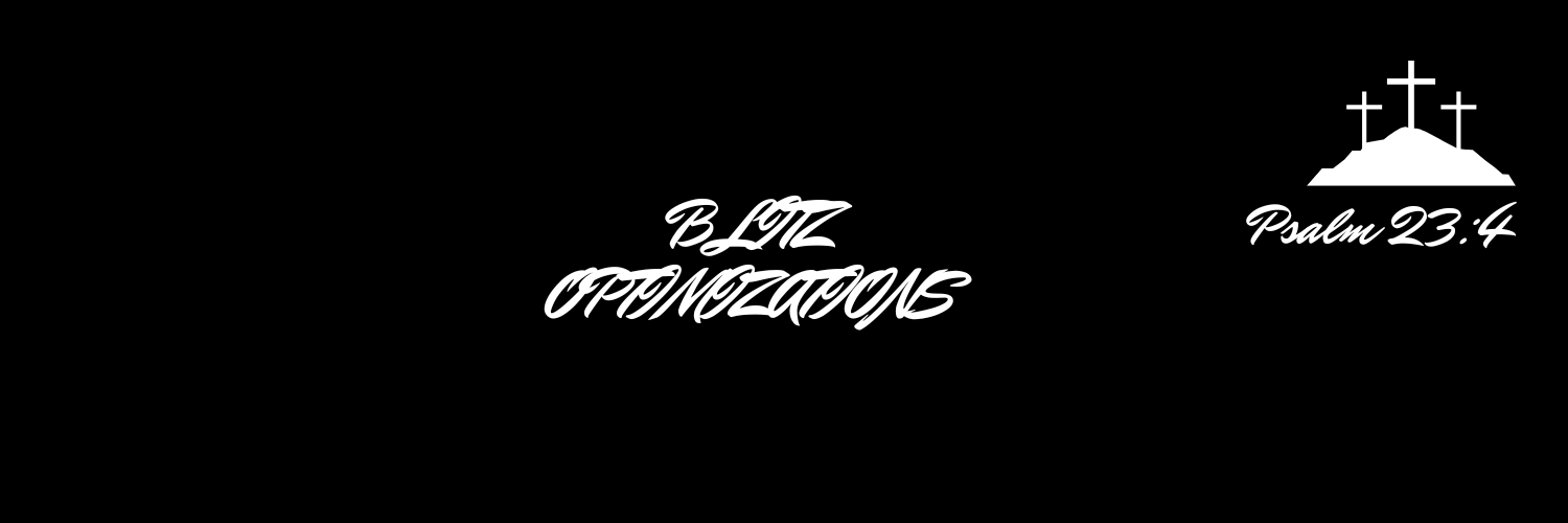 Blitz Optimizations ( PC Technician ) banner