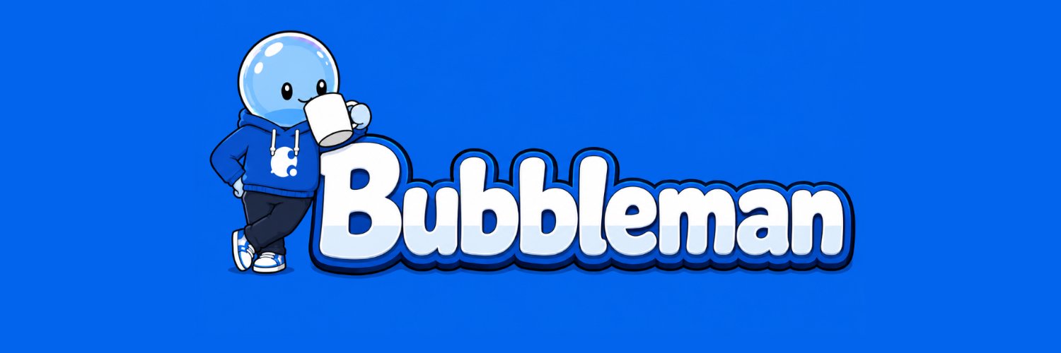 The BubbleMan banner