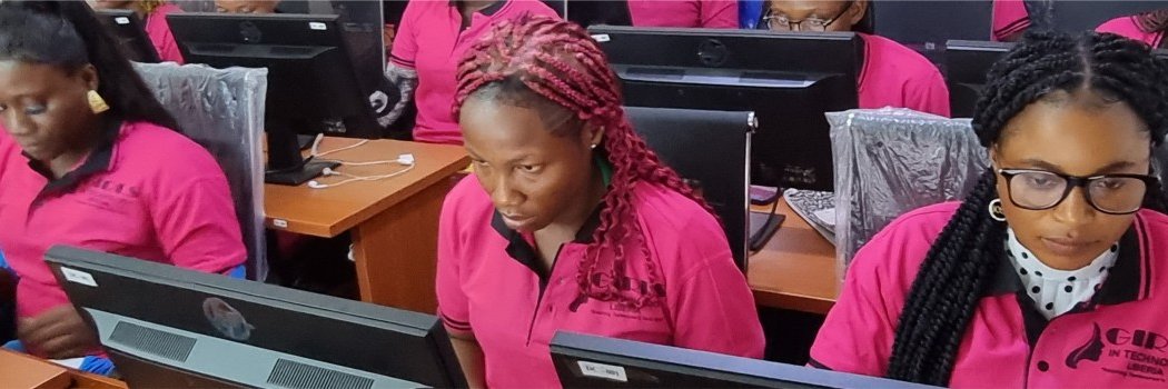 Girls In Technology Liberia banner