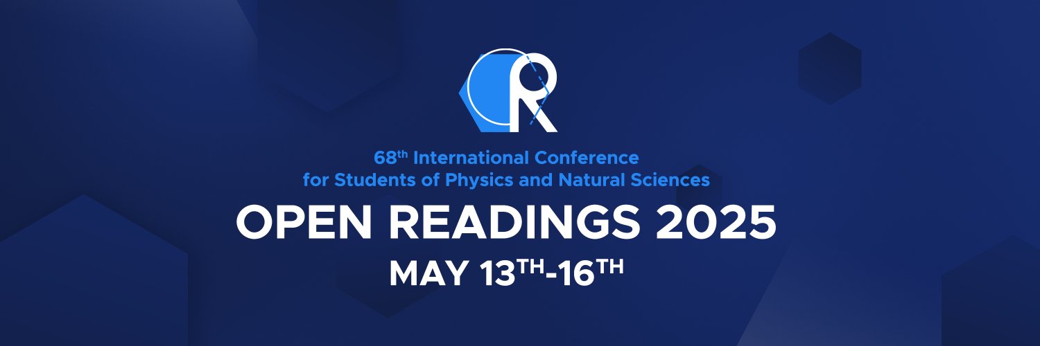 Open Readings 2025 banner