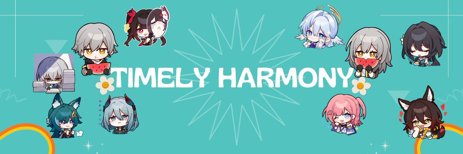 Timely Harmony 🧩 | FREE 🍉 Profile Banner