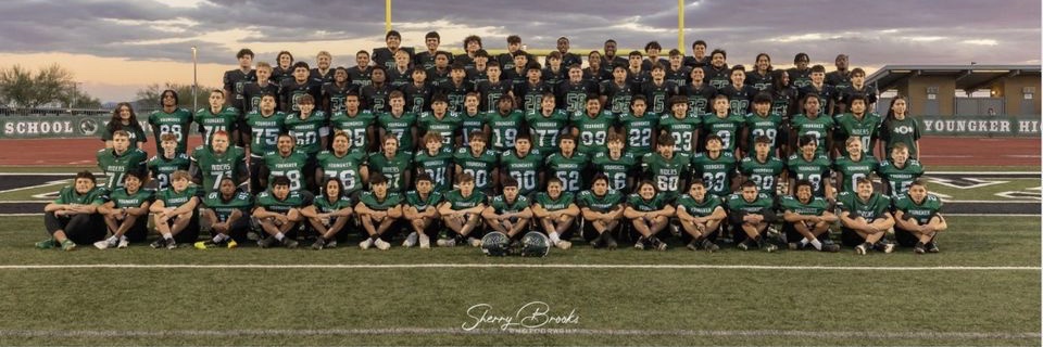 Youngker High School Football Booster Club banner