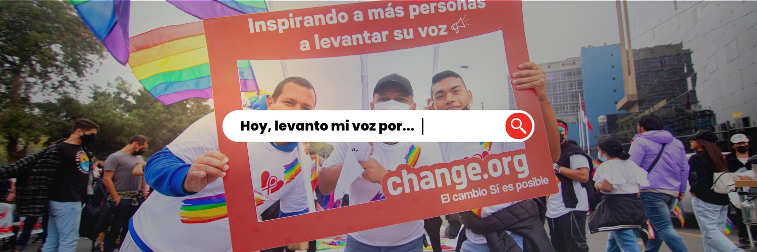 Change.org Centroamérica banner