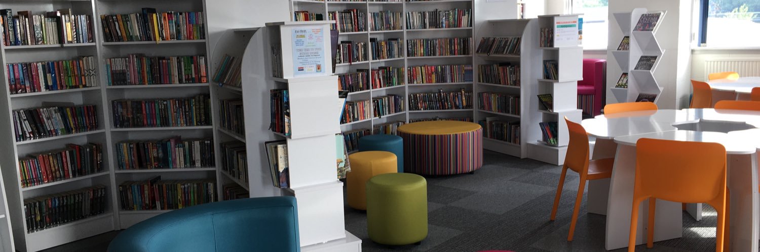 Blessed Hugh Faringdon Catholic School Library banner