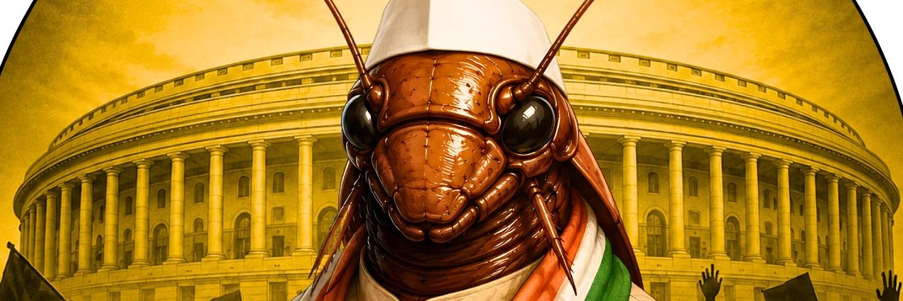 Cockroach Janata Party of West Bengal banner