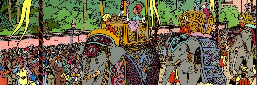 Indian Tintin's banner