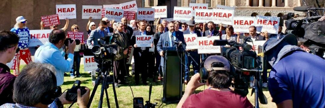 Maricopa County Recorder Justin Heap banner