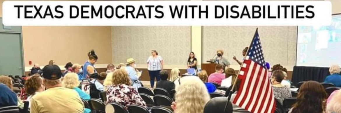 Texas Democrats With Disabilities banner
