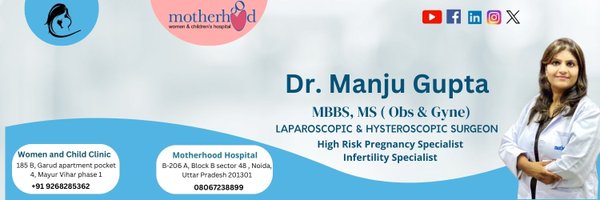 Dr. Manju Gupta Profile Banner
