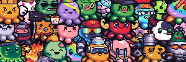 Pixel Squids 🌐 Profile Banner